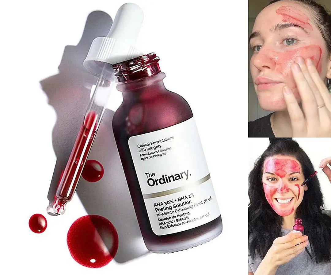 The Ordinary AHA 30% + BHA 2% Peeling Solution – 10-Minute Exfoliating Facial