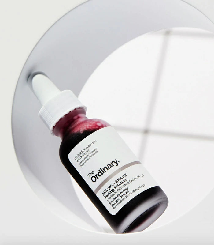 The Ordinary AHA 30% + BHA 2% Peeling Solution – 10-Minute Exfoliating Facial