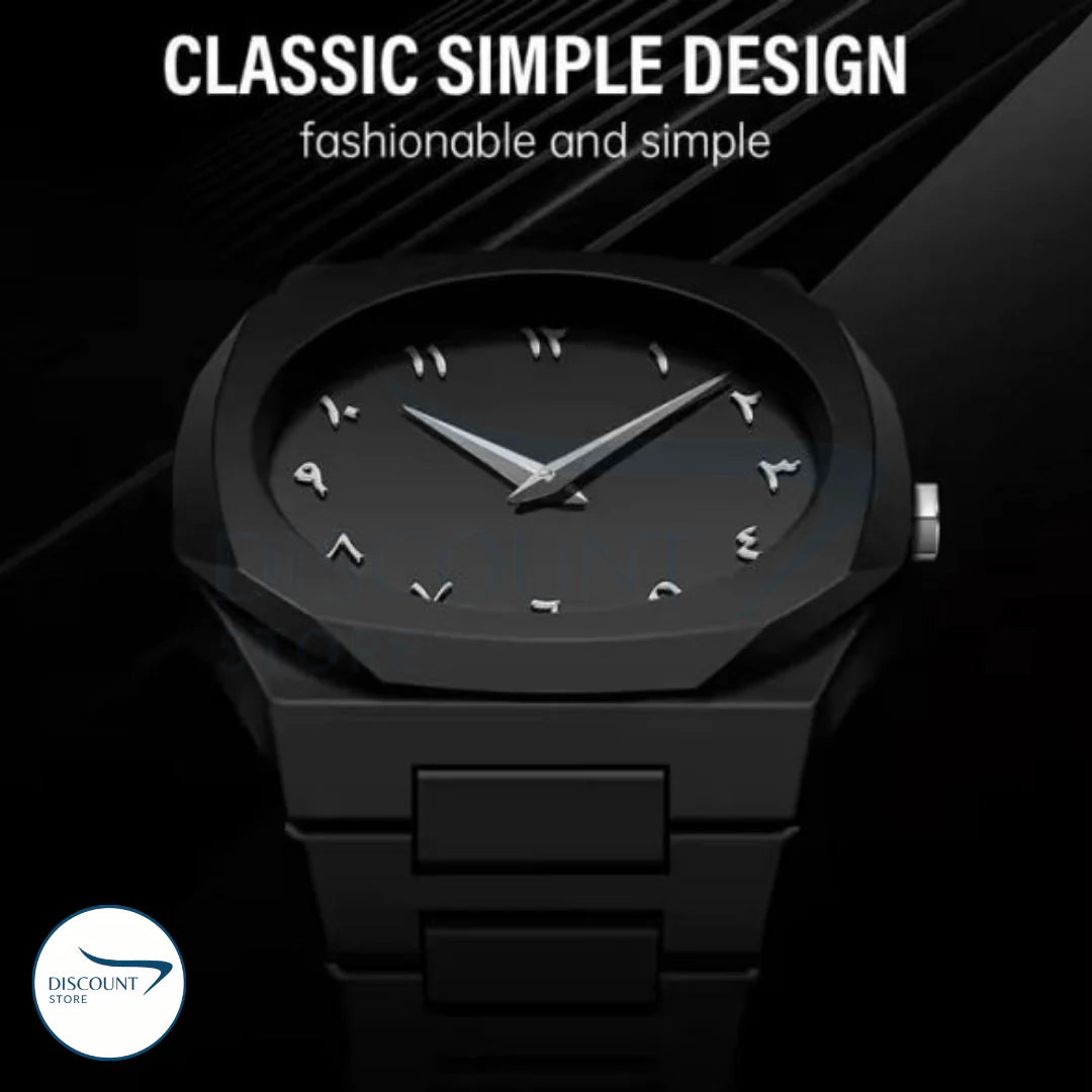 Black Arabic Dial Luxury Men's Watch