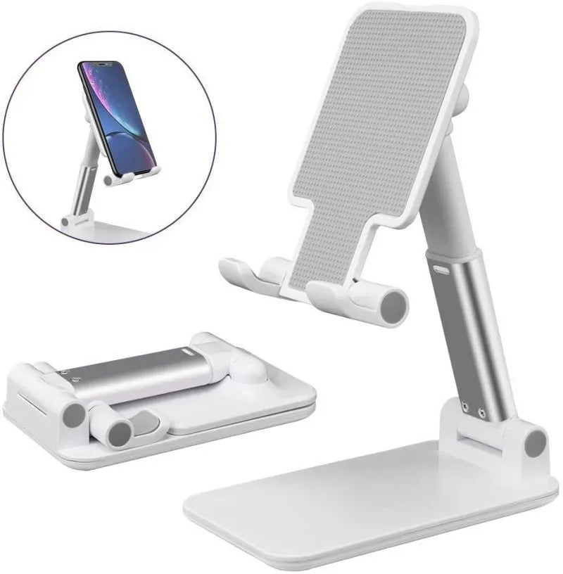 Foldable Adjustable Mobile Stand – Universal Phone & Tablet Holder